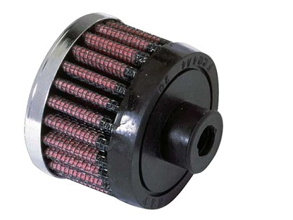  Flansch 10 mm, Unten 51 mm, Deckel 51 mm, Länge 38 mm
 K&N Universal Luftfilter Nr. 62-1320 rund-zylindrisch 